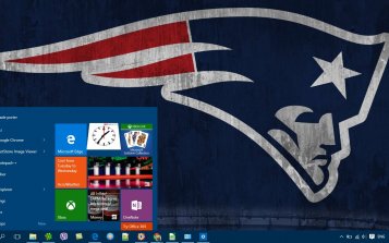 New England Patriots Theme Desktop
