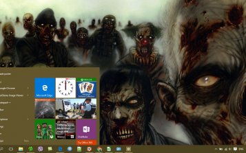 Zombie Theme Desktop