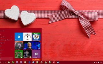 Valentine Theme Desktop