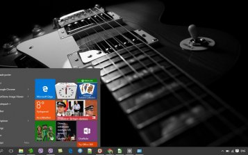 Guitar Theme Desktop