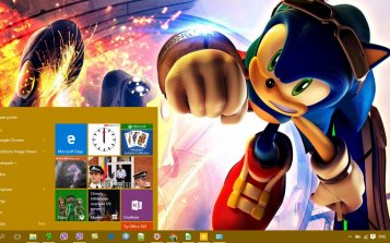 Sonic Theme Desktop