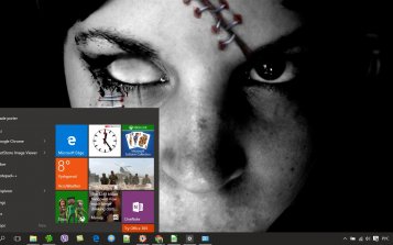Scary Theme Desktop