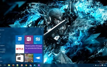 Metal Gear Rising Revengeance Theme Desktop