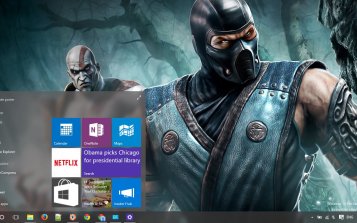 Mortal Kombat Theme Desktop