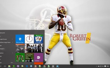Redskins Theme Desktop