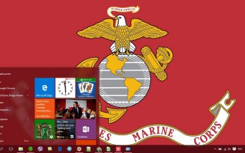 Marine Corps Theme Desktop