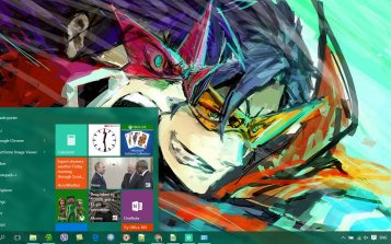 Gurren Lagann Theme Desktop