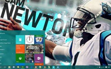 Cam Newton Theme Desktop