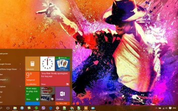 Michael Jackson Theme Desktop