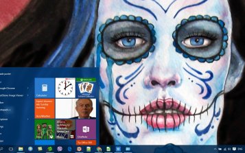 Sugar Skull Theme Desktop