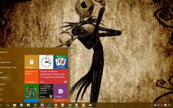 The Nightmare Before Christmas Theme Desktop