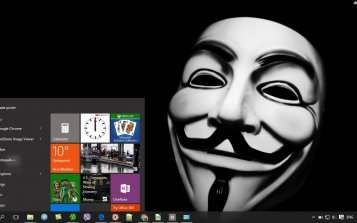 Anonymous Theme Desktop