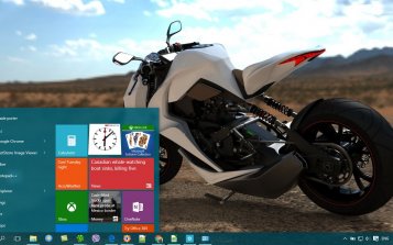 Motorcycle Theme Desktop