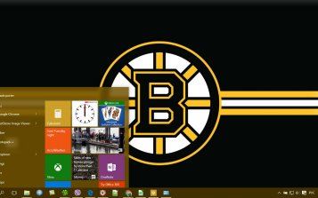 Boston Bruins Theme Desktop