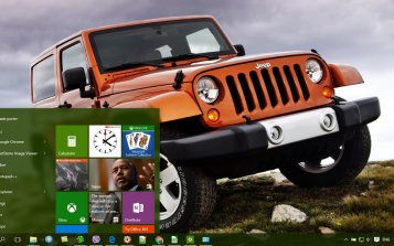 Jeep Theme Desktop