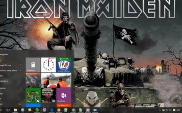 Iron Maiden Theme Desktop