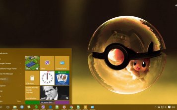 Pokeball Theme Desktop