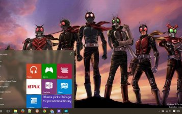 Kamen Rider Theme Desktop