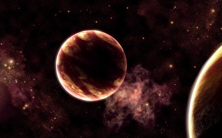 Outer Space Theme screenshot #1