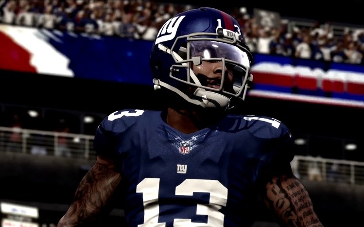 NY Giants Theme screenshot #17