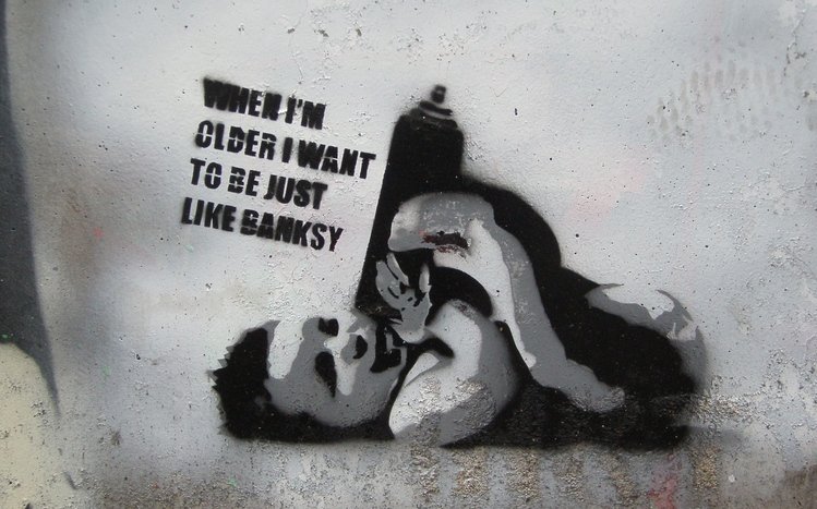 Banksy Theme screenshot #4
