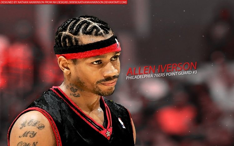 Allen Iverson Windows 11/10 Theme 