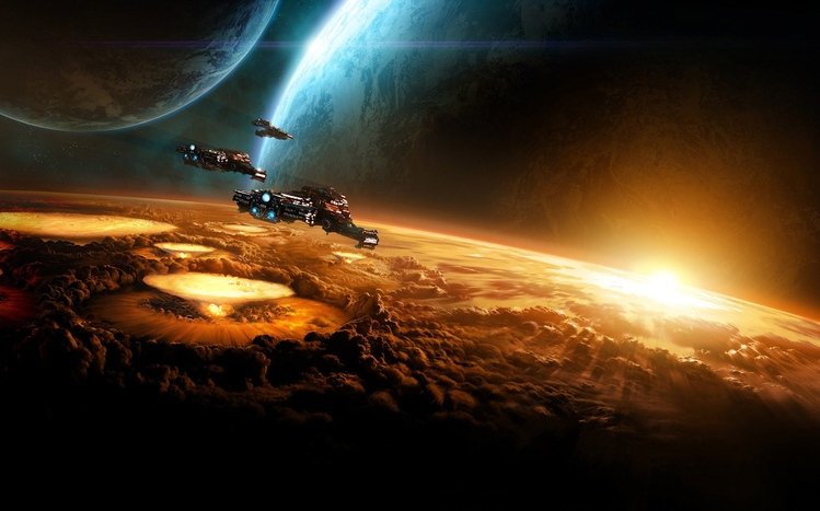 Starcraft 2 Theme screenshot #2