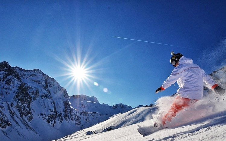 Snowboarding Theme screenshot #5