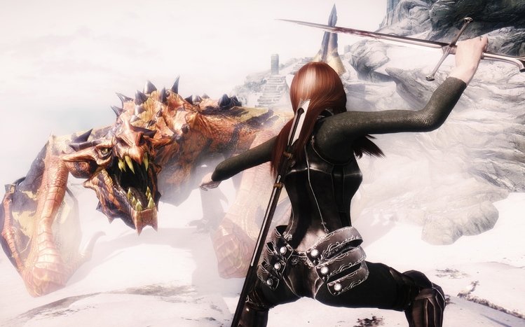 The Elder Scrolls V Skyrim Theme screenshot #3