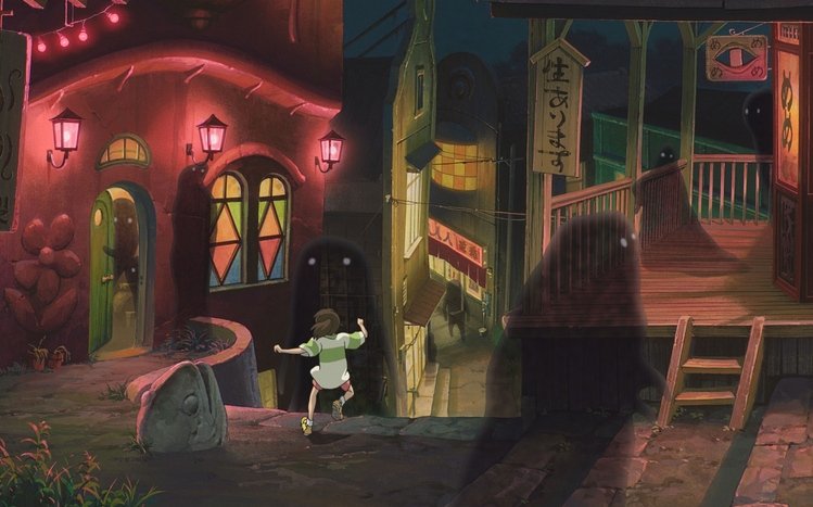 Spirited Away Theme screenshot #1