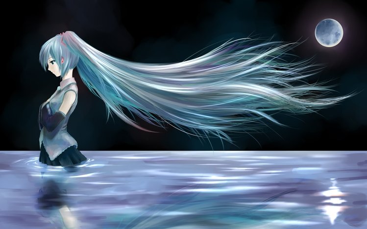 Vocaloid Theme screenshot #11