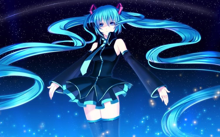 Vocaloid Theme screenshot #3