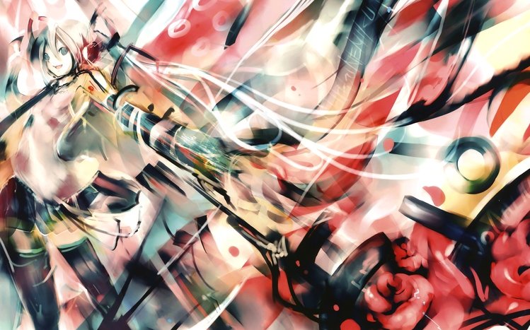 Vocaloid Theme screenshot #15
