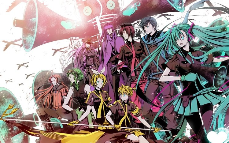 Vocaloid Theme screenshot #9