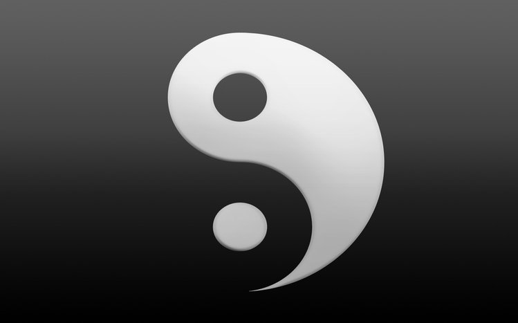 Yin Yang Theme screenshot #8