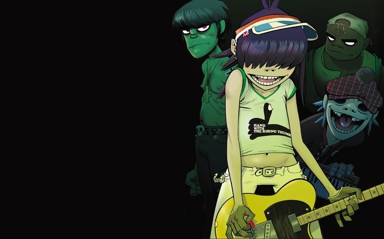 Gorillaz Theme screenshot #11