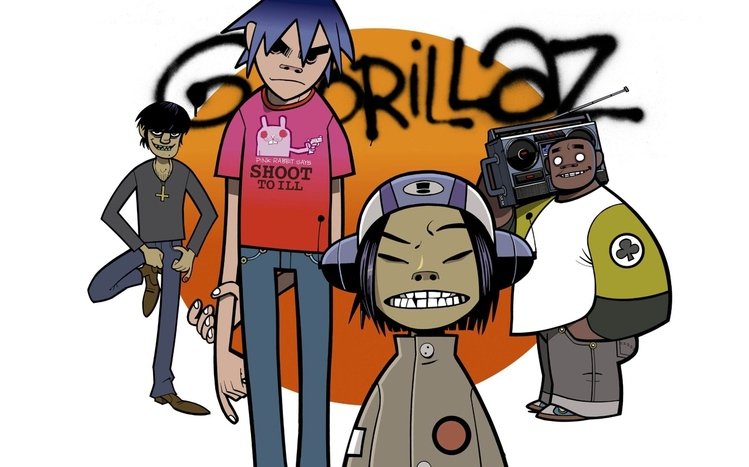 Gorillaz Theme screenshot #15