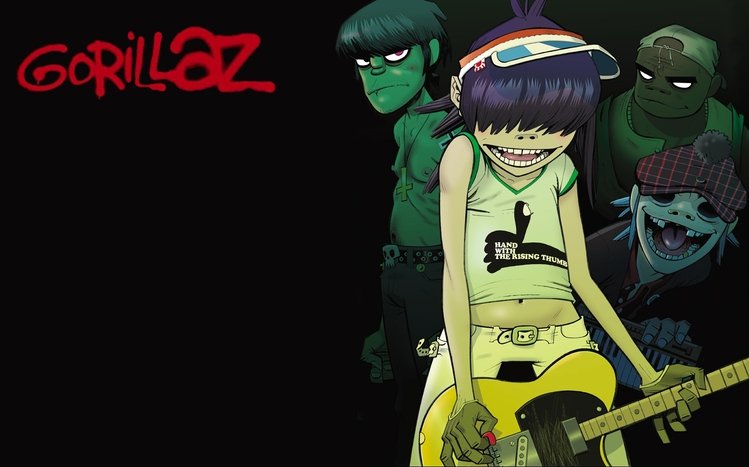 Gorillaz Theme screenshot #2