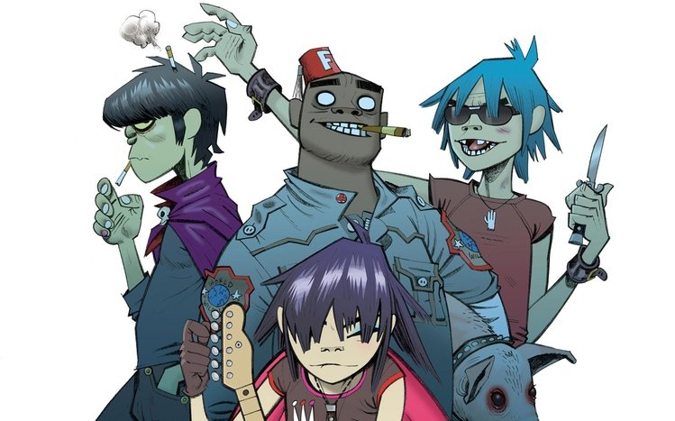 Gorillaz Windows 11/10 Theme - themepack.me