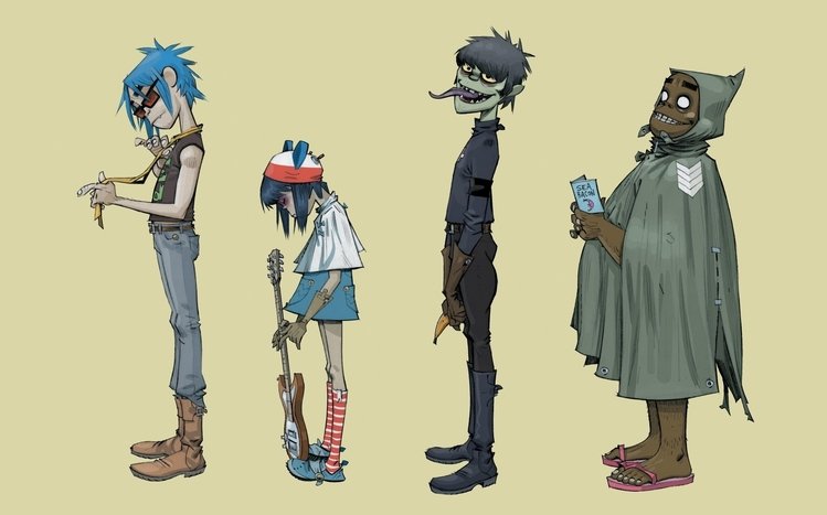 Gorillaz Theme screenshot #14