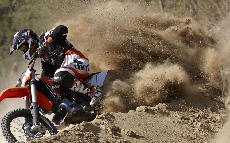 Dirt Bike Theme screenshot #6