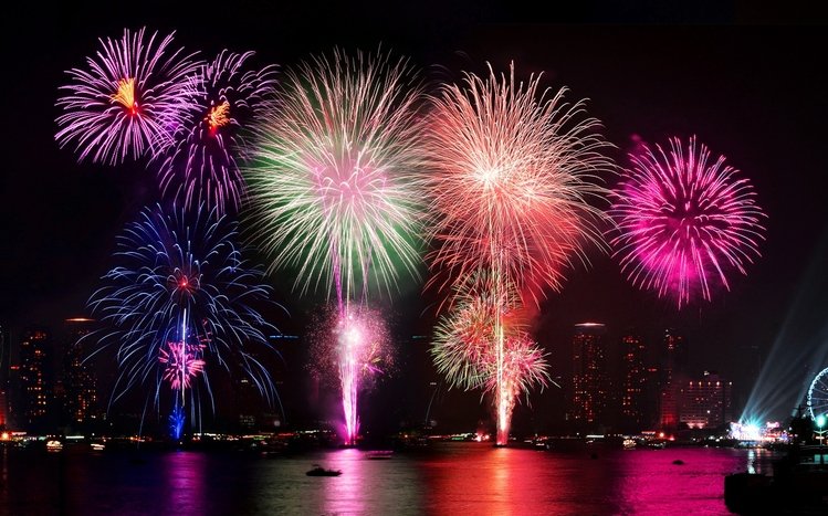 Fireworks Theme screenshot #10