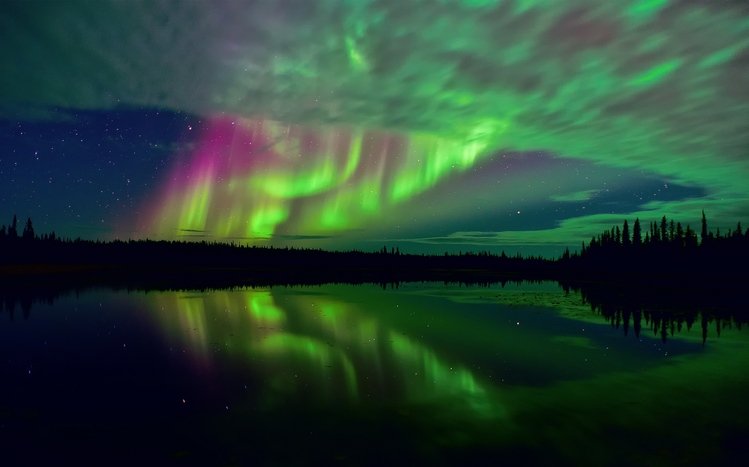 Northern Lights Theme screenshot #14