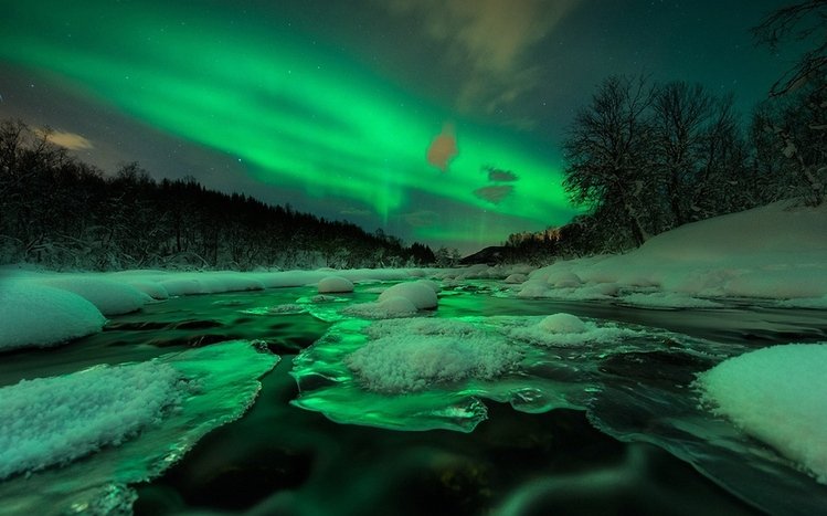 Northern Lights Theme screenshot #4