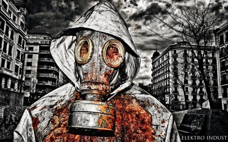 Gas Mask Theme screenshot #6