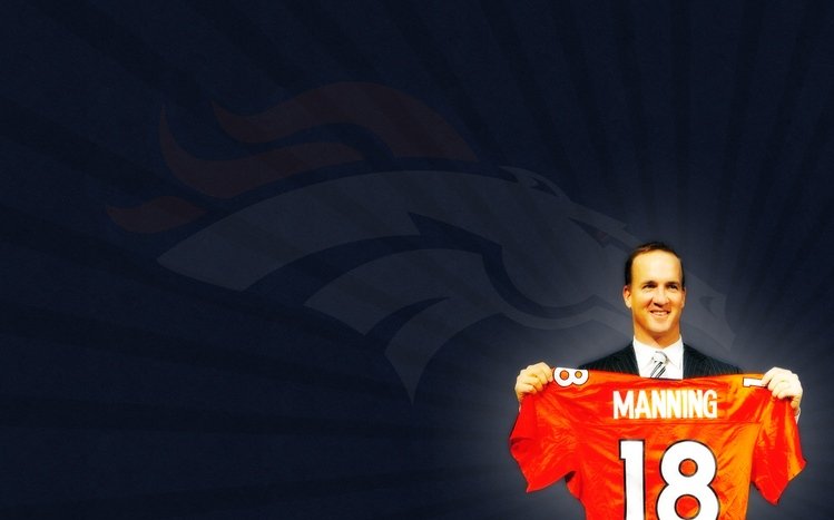 Peyton Manning Windows 11/10 Theme 