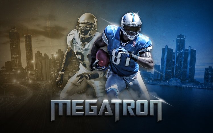 Download Cool Nfl Calvin Johnson Megatron Wallpaper