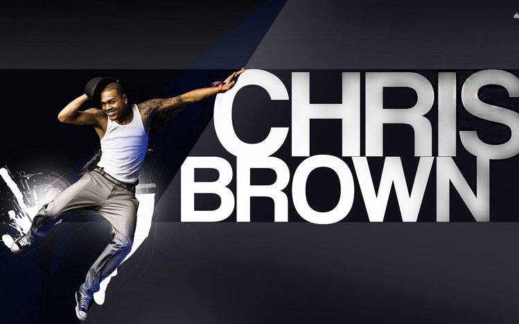Chris Brown Theme screenshot #1