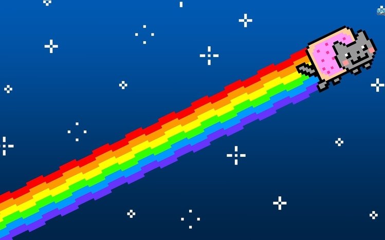 Nyan Cat Windows 11/10 Theme - themepack.me