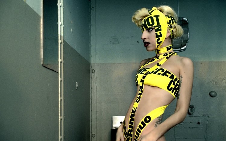 Lady Gaga Theme screenshot #2